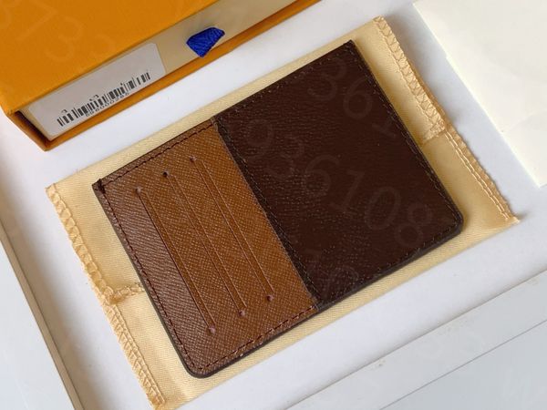 m60166 france luxury designer women men card holder mono gram canvas brown checkered black plaid leather good quality, Brown;gray
m60166 france luxury designer women men card holder mono gram canvas brown checkered black plaid leather good quality, Brown;gray