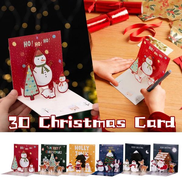 greeting cards 3d stereo card creative christmas message holiday gift valentine' day party wedding decoration#02
greeting cards 3d stereo card creative christmas message holiday gift valentine' day party wedding decoration#02