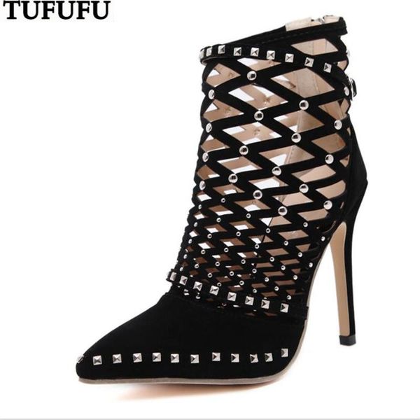 boots 2021 spring and summer women's sandals suede pointed mesh rivets rhinestone super high heel fashion shoes, Black
boots 2021 spring and summer women's sandals suede pointed mesh rivets rhinestone super high heel fashion shoes, Black