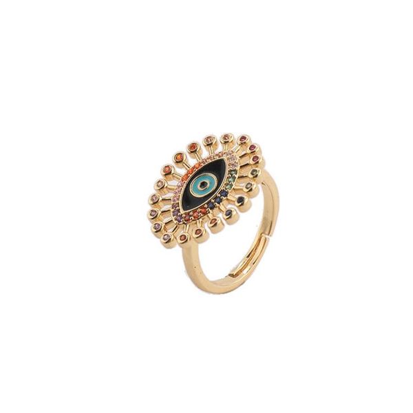 wedding rings gold colour funny eye for women dripping oil micro inlaid colorful zircon female jewelry ring wholesale, Slivery;golden
wedding rings gold colour funny eye for women dripping oil micro inlaid colorful zircon female jewelry ring wholesale, Slivery;golden