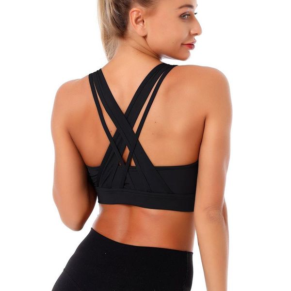sports paded bra women brathable sport push up female gym fitness underwear running yoga clothing, White;black
sports paded bra women brathable sport push up female gym fitness underwear running yoga clothing, White;black