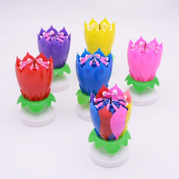 candles disposable rotating happy birthday lotus flower musical candle wedding party cake decorations child kids gift
candles disposable rotating happy birthday lotus flower musical candle wedding party cake decorations child kids gift