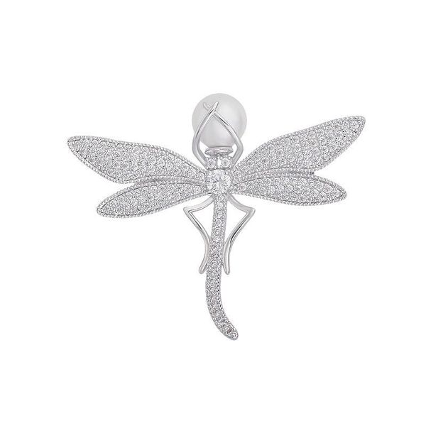 pins, brooches yan mei dragonfly silver plated cz zirconia corsage breastpin lapel pins fashion jewelry with pearl glx0131, Gray
pins, brooches yan mei dragonfly silver plated cz zirconia corsage breastpin lapel pins fashion jewelry with pearl glx0131, Gray
