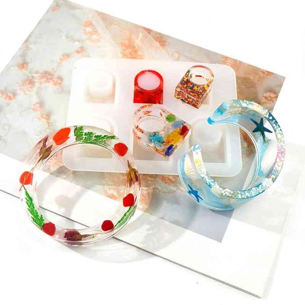 2021 1 set rings bracelet crystal epoxy resin mold diy crafts jewelry casting tool bangle silicone mould 2020 trend, Silver
2021 1 set rings bracelet crystal epoxy resin mold diy crafts jewelry casting tool bangle silicone mould 2020 trend, Silver