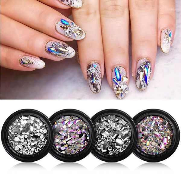 box mixed ab color rhinestone 3d nail decoration colorful crystal stone tips manicure art decor1, Silver;gold
box mixed ab color rhinestone 3d nail decoration colorful crystal stone tips manicure art decor1, Silver;gold