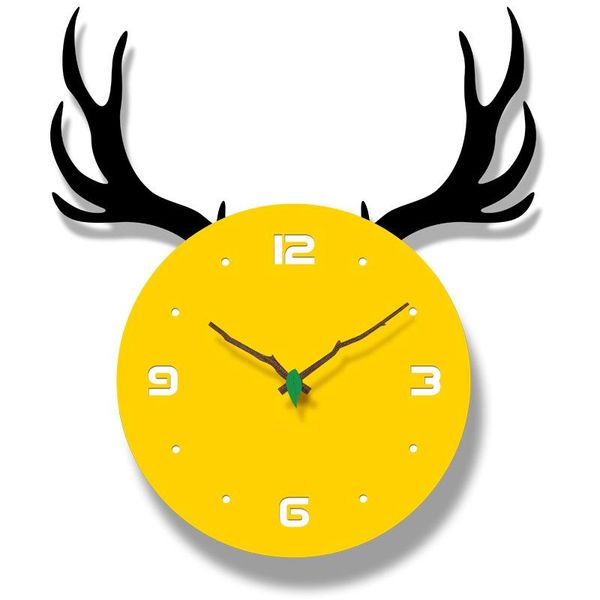 creative modern design wall clock automatic children room yellow europe style reloj de pared home decoration clocks
creative modern design wall clock automatic children room yellow europe style reloj de pared home decoration clocks
