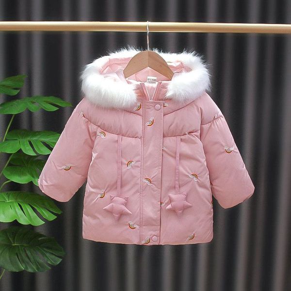 down coat keelorn baby girls winter 2021 fashion christmas hooded downed rainbow embroidery outerwear toddler kids warm clothes, Blue;gray
down coat keelorn baby girls winter 2021 fashion christmas hooded downed rainbow embroidery outerwear toddler kids warm clothes, Blue;gray