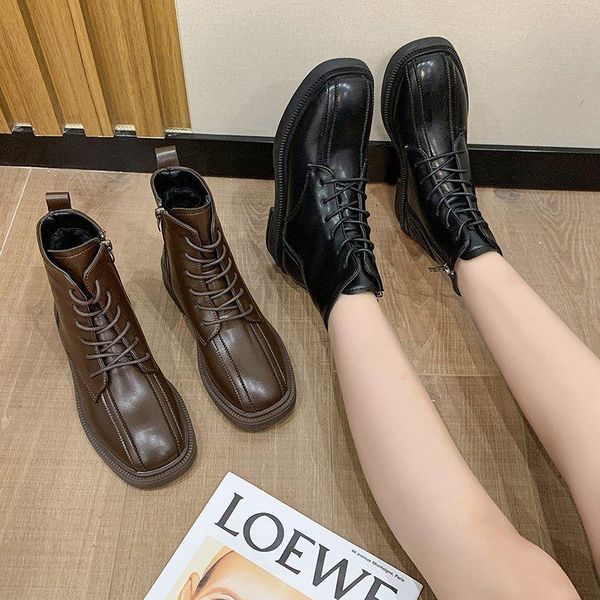 boots 2021 women for female autumn winter rubber ankle warm fur shoes military booties botas mujer r14-52, Black
boots 2021 women for female autumn winter rubber ankle warm fur shoes military booties botas mujer r14-52, Black