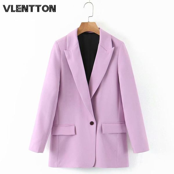 women's suits & blazers 2021 spring autumn purple and jackets woman fashion pockets solid suit coat female outwear office ladies blazer, White;black
women's suits & blazers 2021 spring autumn purple and jackets woman fashion pockets solid suit coat female outwear office ladies blazer, White;black