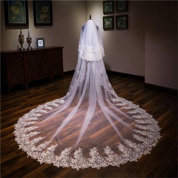 bridal veils arrival lace appliques ivory wedding with comb sluier bruiloft bride accessories voile marie veil, Black
bridal veils arrival lace appliques ivory wedding with comb sluier bruiloft bride accessories voile marie veil, Black