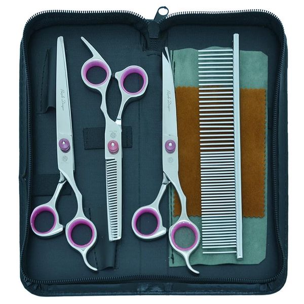 hair scissors purple dragon 7" stainless steel dogs grooming pets curved cutting scissor 6.5" thinning shears animals trimmers b00
hair scissors purple dragon 7" stainless steel dogs grooming pets curved cutting scissor 6.5" thinning shears animals trimmers b00