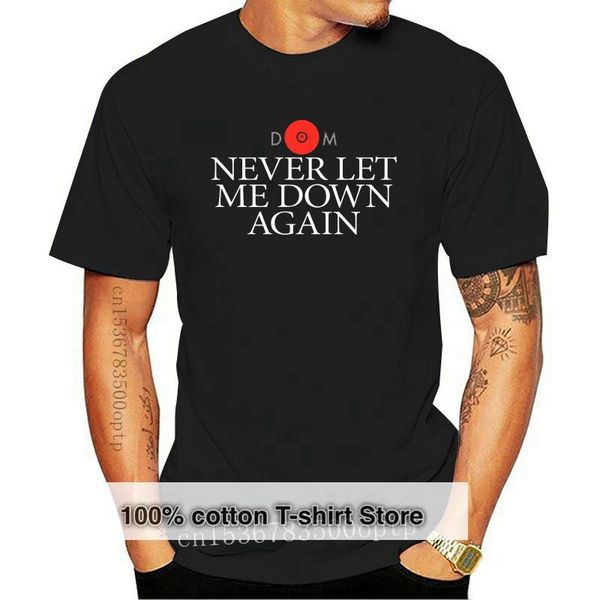 men's t-shirts never let me down again dm white logo 40 men women t shirt, White;black
men's t-shirts never let me down again dm white logo 40 men women t shirt, White;black