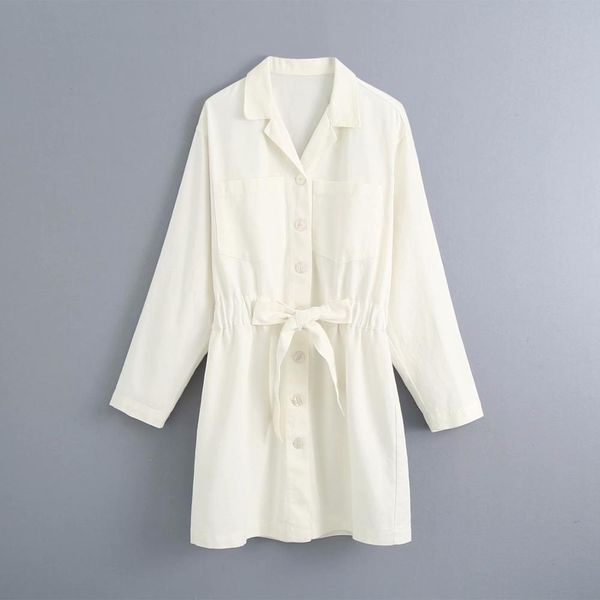 summer women dress white solid full sleeve turn-down collar above knee dresses female casual fashion clothes 210517, Black;gray
summer women dress white solid full sleeve turn-down collar above knee dresses female casual fashion clothes 210517, Black;gray