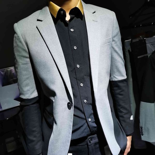 men's suits & blazers formal wedding jacket, english suit, tight evening , contrast color, for, White;black
men's suits & blazers formal wedding jacket, english suit, tight evening , contrast color, for, White;black