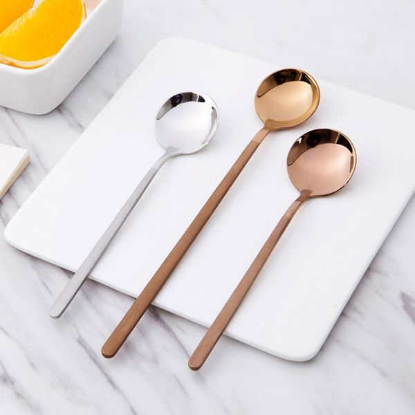 spoons 17cm/ 13cm stainless steel dinner spoon frosted handle soup coffee ice cream dessert tea cocktail stirring
spoons 17cm/ 13cm stainless steel dinner spoon frosted handle soup coffee ice cream dessert tea cocktail stirring