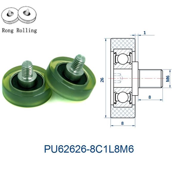 outer diameter 26mm with 8mm thickness pu material coated bearing, drawer pulley, screw sliding door roller other hardware
outer diameter 26mm with 8mm thickness pu material coated bearing, drawer pulley, screw sliding door roller other hardware