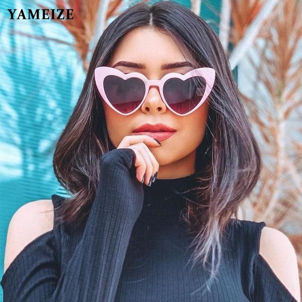 sunglasses red heart shaped women glasses vintage ladies retro cat eye girls pink lunette de solei, White;black
sunglasses red heart shaped women glasses vintage ladies retro cat eye girls pink lunette de solei, White;black