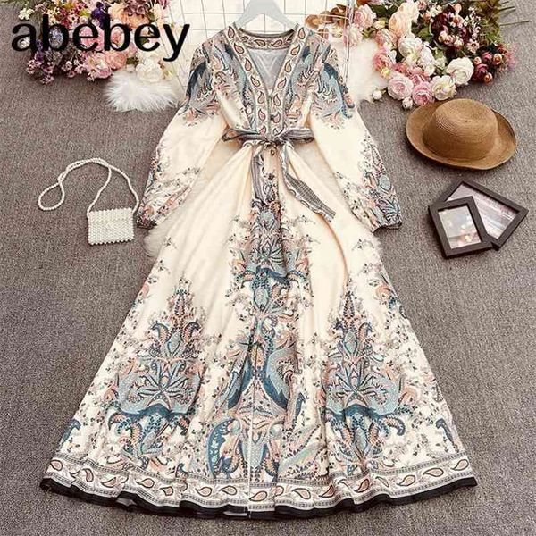 spring retro all-match v-neck long sleeve dress single breasted lace up waist slim floral dress 210715, Black;gray
spring retro all-match v-neck long sleeve dress single breasted lace up waist slim floral dress 210715, Black;gray