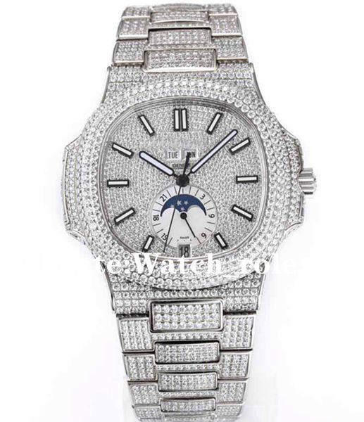 mens wristwatches 5726 r8f factory full diamond 40.5mm calendar caliber 324s diamond crested dial with stick markersautomatic movement steel, Slivery;brown
mens wristwatches 5726 r8f factory full diamond 40.5mm calendar caliber 324s diamond crested dial with stick markersautomatic movement steel, Slivery;brown