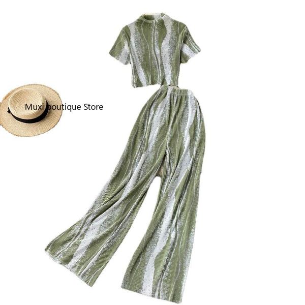 women's two piece pants muxi women suit corrugated matching wrinkled short wide leg full length suits sleeve round neck tshirt long, White
women's two piece pants muxi women suit corrugated matching wrinkled short wide leg full length suits sleeve round neck tshirt long, White