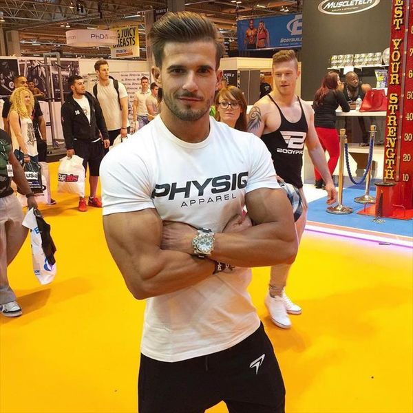 brand cotton gyms fitness mens t shirt bodybuilding short sleeve male summer fashion casual tees clothing, White;black
brand cotton gyms fitness mens t shirt bodybuilding short sleeve male summer fashion casual tees clothing, White;black