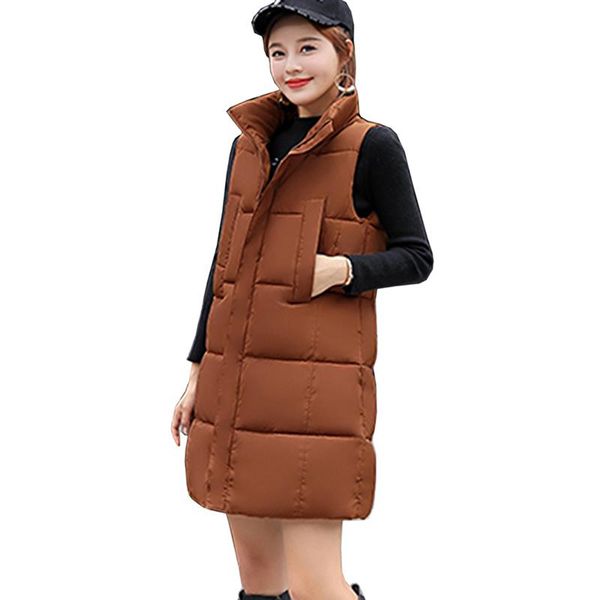 women's vests autumn winter vest women waistcoat fashion female sleeveless jacket mandarin collar warm long colete feminino plus size, Black;white
women's vests autumn winter vest women waistcoat fashion female sleeveless jacket mandarin collar warm long colete feminino plus size, Black;white