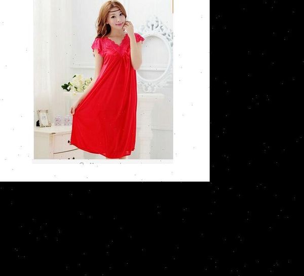 red lace women sleepwear nightdress girls plus size large nightgown night dress skirt y02 4, Black;red
red lace women sleepwear nightdress girls plus size large nightgown night dress skirt y02 4, Black;red
