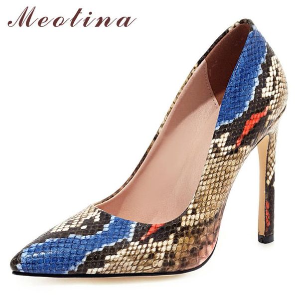 dress shoes meotina high heels women pumps snake print stiletto party mixed colors pointed toe lady large size 34-46, Black
dress shoes meotina high heels women pumps snake print stiletto party mixed colors pointed toe lady large size 34-46, Black