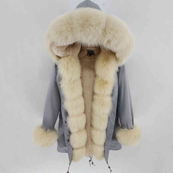 women's fur & faux fashion winter thicken warm parka lining real collar hooded long casual1 kqmt, Black
women's fur & faux fashion winter thicken warm parka lining real collar hooded long casual1 kqmt, Black