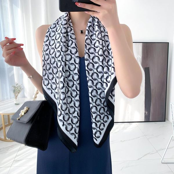 scarves 2021 spring female scarf shawl silk fashion head beach sun protection baotou 90cm * 90c, Blue;gray
scarves 2021 spring female scarf shawl silk fashion head beach sun protection baotou 90cm * 90c, Blue;gray