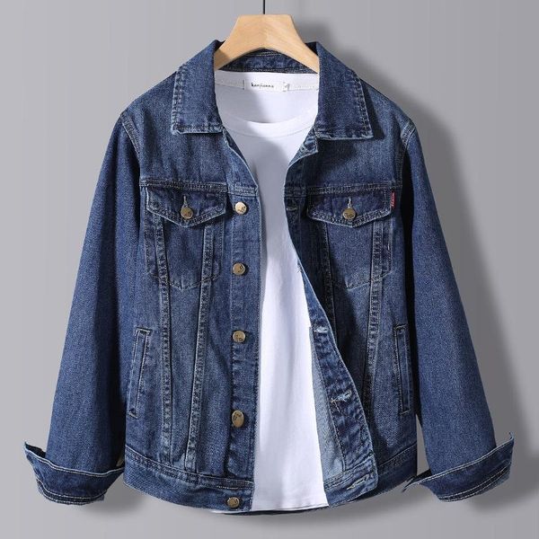 men's jackets denim jacket men casual solid color lapel single breasted jeans 2021 cotton autumn slim fit quality mens, Black;brown
men's jackets denim jacket men casual solid color lapel single breasted jeans 2021 cotton autumn slim fit quality mens, Black;brown