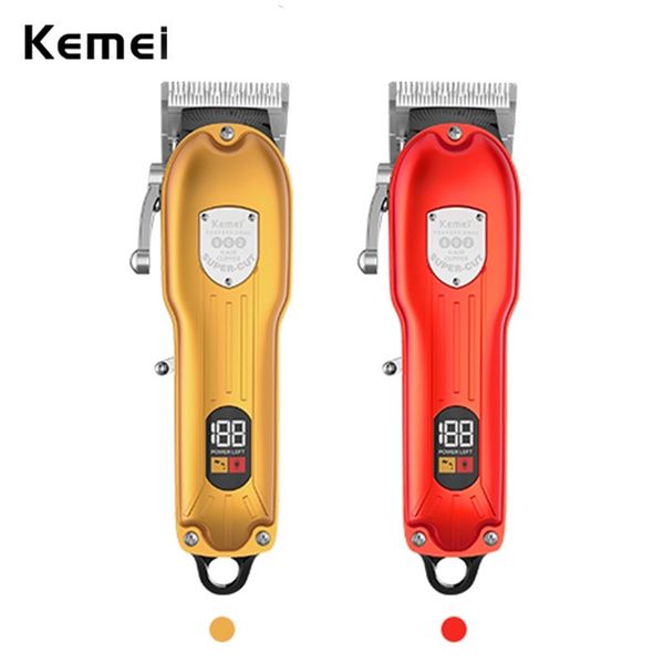 kemei 10w powerful professional hair clippers men all metal cordless trimmer electric cutting kit for diy home barber salon 220119
kemei 10w powerful professional hair clippers men all metal cordless trimmer electric cutting kit for diy home barber salon 220119