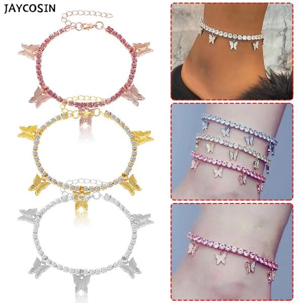 link, chain ladies anklet rhinestone small butterfly simple temperament claw tassel foot decoration fashion beach jewelry, Black
link, chain ladies anklet rhinestone small butterfly simple temperament claw tassel foot decoration fashion beach jewelry, Black
