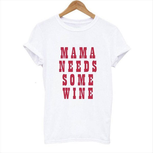mama needs some wine letter women print short sleeve o neck loose summer fashion tee, White
mama needs some wine letter women print short sleeve o neck loose summer fashion tee, White