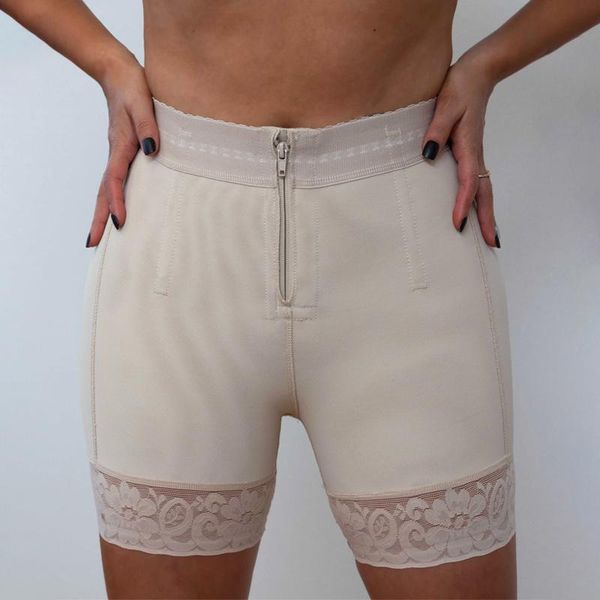 women's shapers bulifter silicone lace short high waisted control abdomen powernet shaping, Black;white
women's shapers bulifter silicone lace short high waisted control abdomen powernet shaping, Black;white