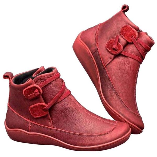 boots women ankle non slip waterproof fashion autumn walking shoes winter cross strappy arch support vintage flat pu leather, Black
boots women ankle non slip waterproof fashion autumn walking shoes winter cross strappy arch support vintage flat pu leather, Black