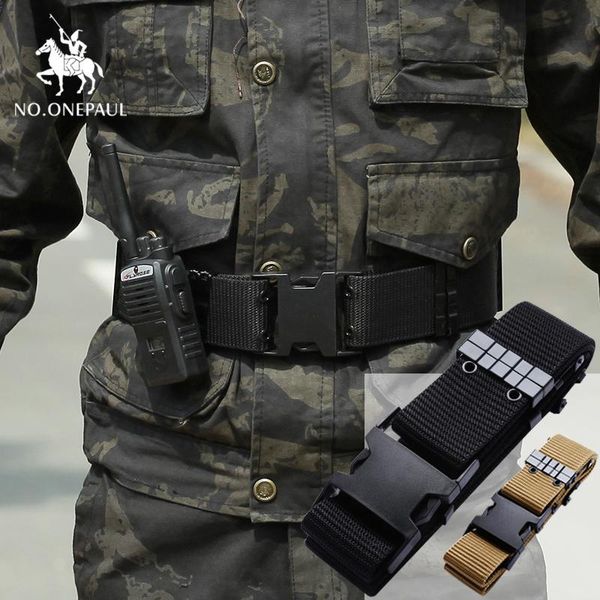 belts no.onepaul men military tactical belt adjustable army heavy training outdoor sports group hunting accessories, Black;brown
belts no.onepaul men military tactical belt adjustable army heavy training outdoor sports group hunting accessories, Black;brown