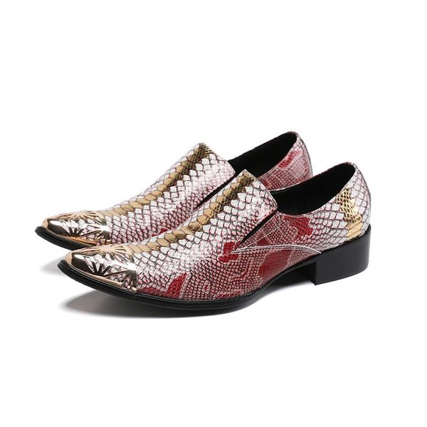 fish-scale pattern men red formal shoes gold metal toe mens genuine leather dress luxury shiny oxfords, Black
fish-scale pattern men red formal shoes gold metal toe mens genuine leather dress luxury shiny oxfords, Black