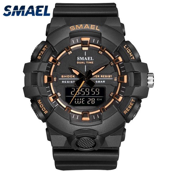 sports watch 50m waterproof mens military wristwatch for men electronic clock alarm led men's watches digital wristwatches, Slivery;brown
sports watch 50m waterproof mens military wristwatch for men electronic clock alarm led men's watches digital wristwatches, Slivery;brown