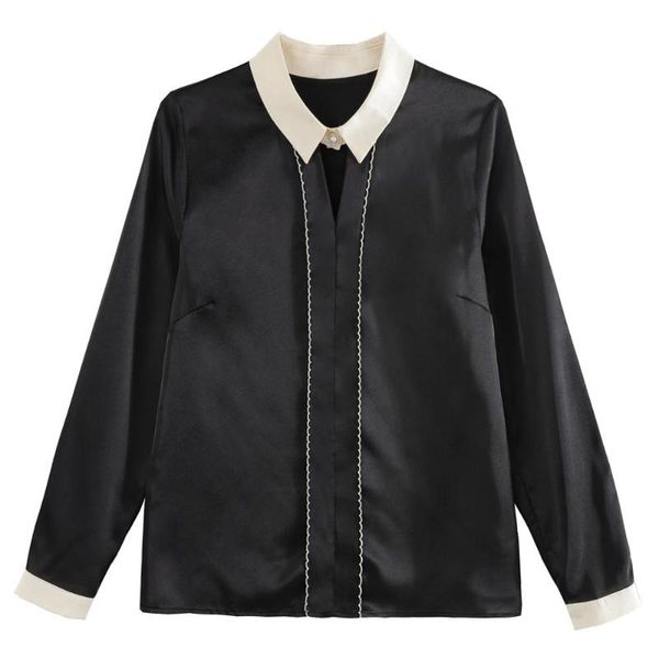 blusas mujer de moda 2021 women blouses turn down collar office chiffon blouse shirt long sleeve c475 women's & shirts, White
blusas mujer de moda 2021 women blouses turn down collar office chiffon blouse shirt long sleeve c475 women's & shirts, White