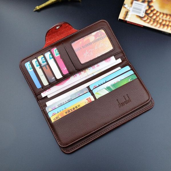 wallets men vintage pu leather hasp long coin pocket card holder purse for carteira multi slots, Red;black
wallets men vintage pu leather hasp long coin pocket card holder purse for carteira multi slots, Red;black