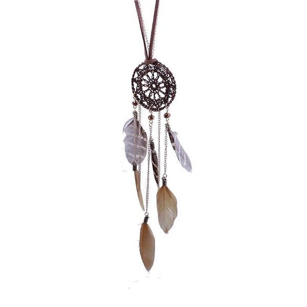 chains vintage dreamcatcher feather feathers hand-woven chain necklace long sweater geometric jewelry necklaces for teen girls, Silver
chains vintage dreamcatcher feather feathers hand-woven chain necklace long sweater geometric jewelry necklaces for teen girls, Silver