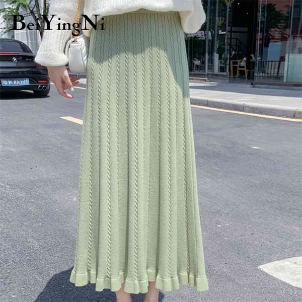 oversized knitted skirts lace slim fashion autumn winter casual korean style pleated long midi skirt women stripe 210506, Black
oversized knitted skirts lace slim fashion autumn winter casual korean style pleated long midi skirt women stripe 210506, Black