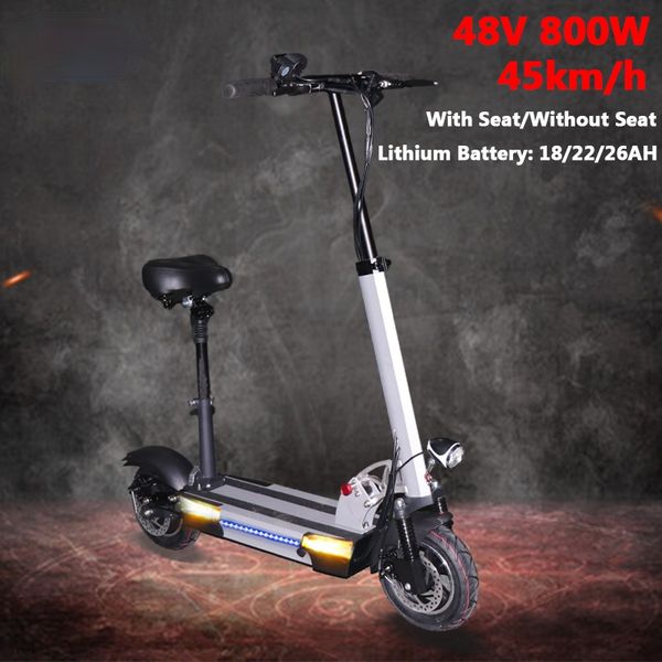48v 800w long distance electric scooter 10inch motor wheel lithium battery kick e scooter folding scooter electrico adulto
48v 800w long distance electric scooter 10inch motor wheel lithium battery kick e scooter folding scooter electrico adulto