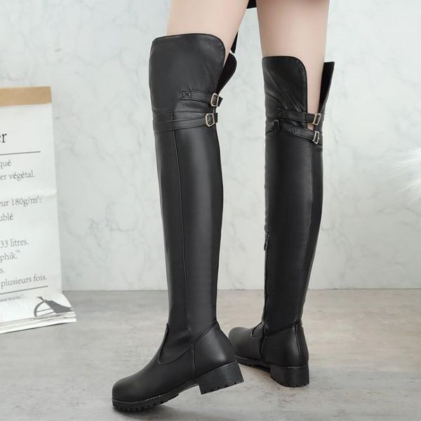 boots big size 9 10 11-17 thigh high knee over the women ladies boots shoes woman winter belt, Black
boots big size 9 10 11-17 thigh high knee over the women ladies boots shoes woman winter belt, Black