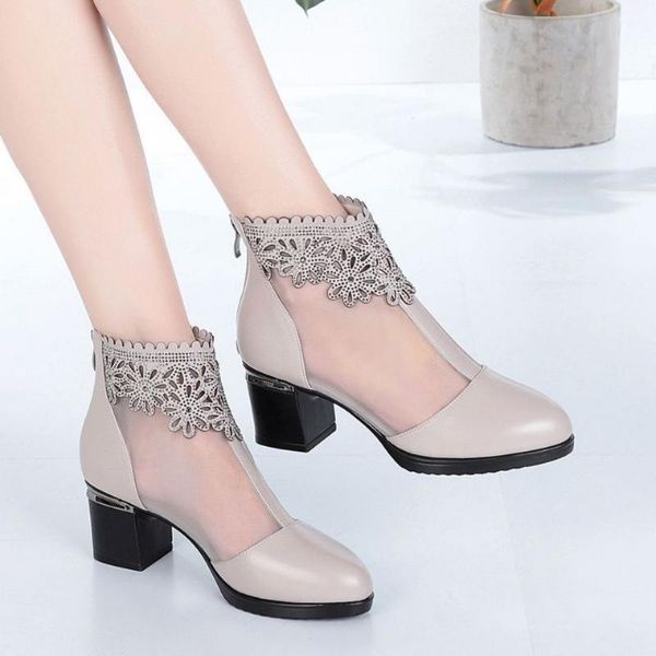 dress shoes sandals for women fashion rhinestone mesh leather high-heeled 2022 summer breathable cool boots women's, Black
dress shoes sandals for women fashion rhinestone mesh leather high-heeled 2022 summer breathable cool boots women's, Black
