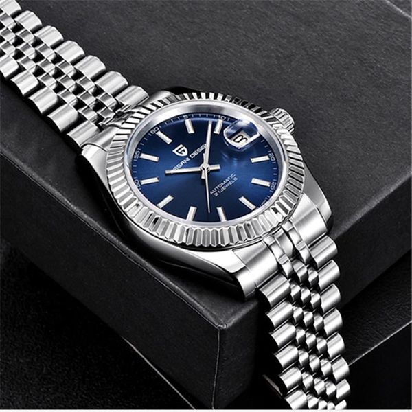 wristwatches pagani design japan nh35a men mechanical watch automatic sport waterproof relogio masculino, Slivery;brown
wristwatches pagani design japan nh35a men mechanical watch automatic sport waterproof relogio masculino, Slivery;brown