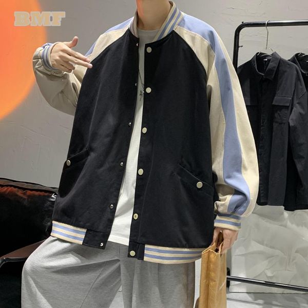 men's jackets korean style hip hop fashion couple baseball uniform kpop patchwork casual jacket streetwear oversized coat harajuku to, Black;brown
men's jackets korean style hip hop fashion couple baseball uniform kpop patchwork casual jacket streetwear oversized coat harajuku to, Black;brown