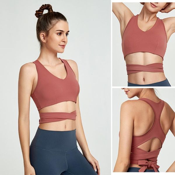 sport women padded bra backless solid yoga underwear fitness lumbar cross tie crop workout gym wear clothing, White;black
sport women padded bra backless solid yoga underwear fitness lumbar cross tie crop workout gym wear clothing, White;black