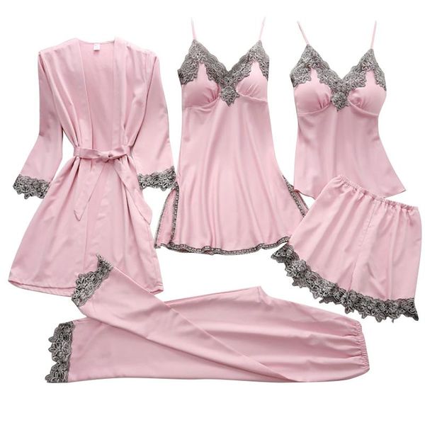 5-piece women garter lingerie set robes lace bodysuit deep-v neck underwear women's sleepwear, Black;red
5-piece women garter lingerie set robes lace bodysuit deep-v neck underwear women's sleepwear, Black;red